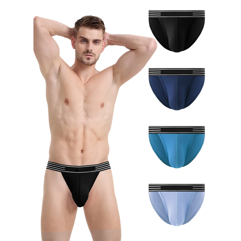 Męskie figi bikini z etui